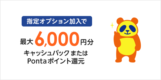 コミュファ光　オプション加入キャンペーン