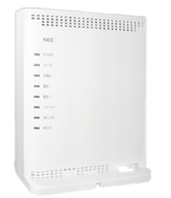 コミュファ光　ホームゲートウェイ　NEC　wifi6