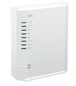 コミュファ光　ホームゲートウェイ　NEC　wifi5