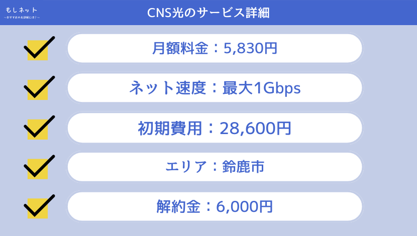CNS光のサービス詳細